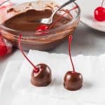 Easy 3 Ingredient Chocolate Covered Cherries