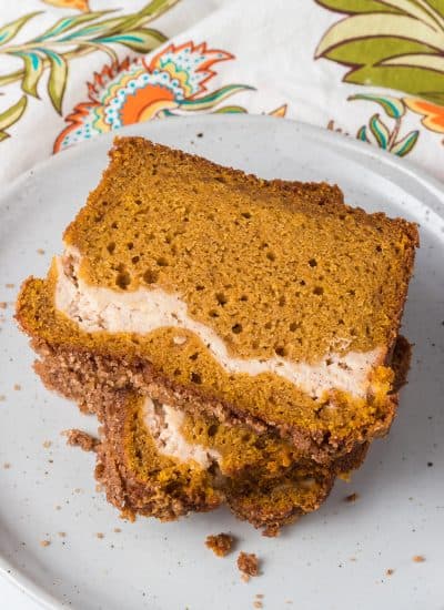 Cream Cheese Pumpkin Bread