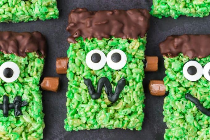 Monster Halloween Rice Krispies