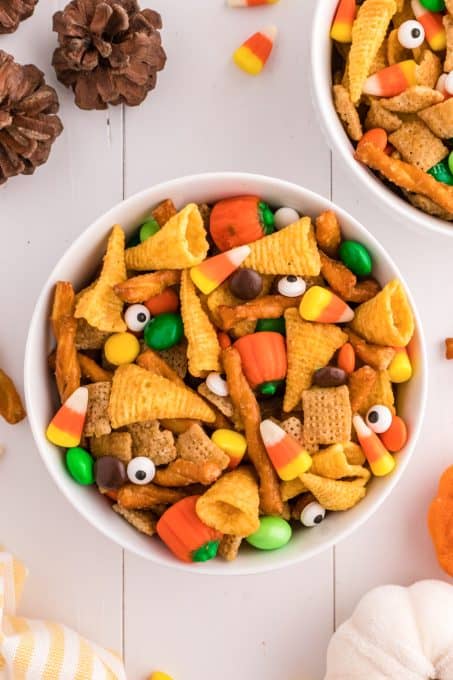 Easy Halloween Chex Mix