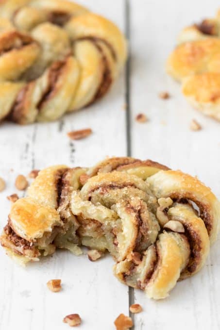 Nutella Babka Buns