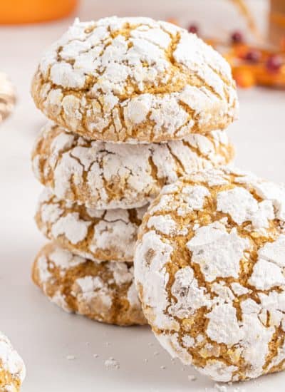 Pumpkin Crinkle Cookies