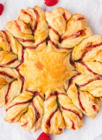 Raspberry Star Bread