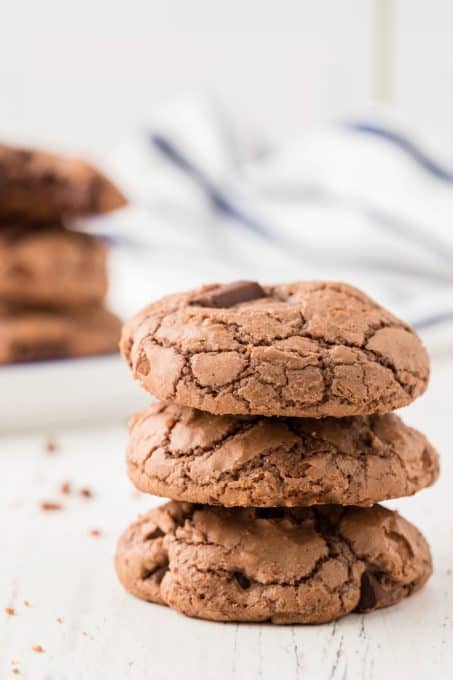 Chocolate brownie cookies.