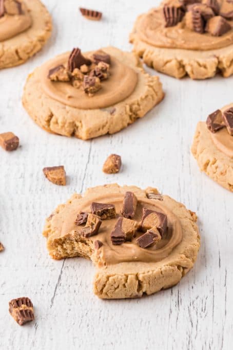 Copycat CRUMBL Reese's Peanut Butter Cookies