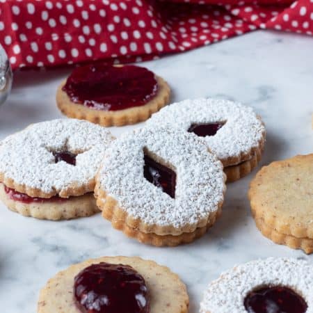 Linzer Cookies