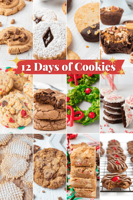 A collection of 12 Christmas cookie recipes for 2022