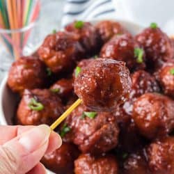 Cranberry Meatballs