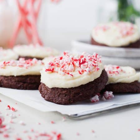 Double Chocolate Peppermint Cookies