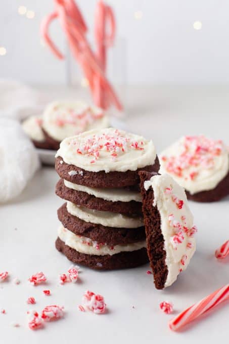 Double Chocolate Peppermint Cookies