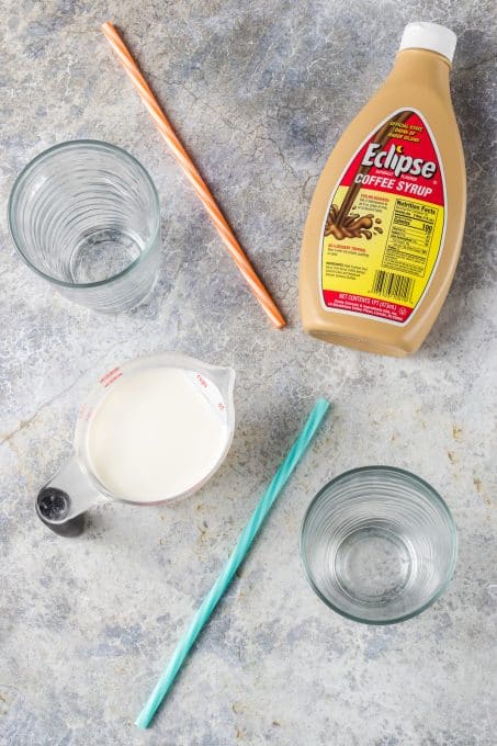 Ingredients for Coffee Milk