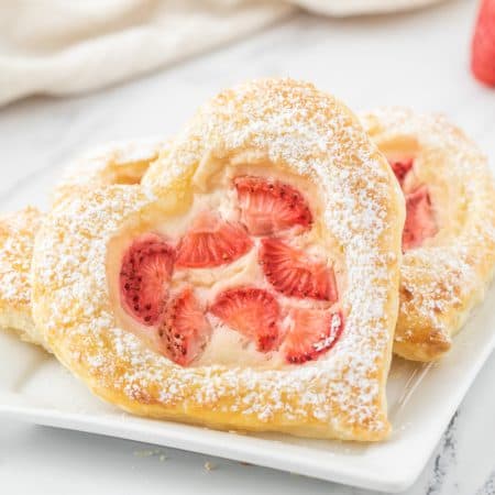 Strawberry Danish Hearts