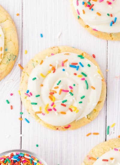 Funfetti Birthday Cake Cookies