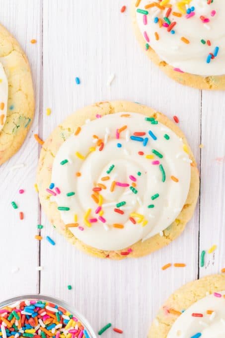 Funfetti Birthday Cake Cookies