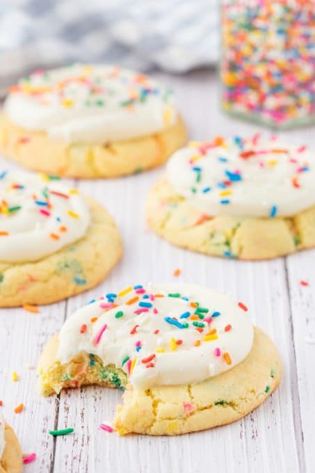 Birthday Cake Cookies