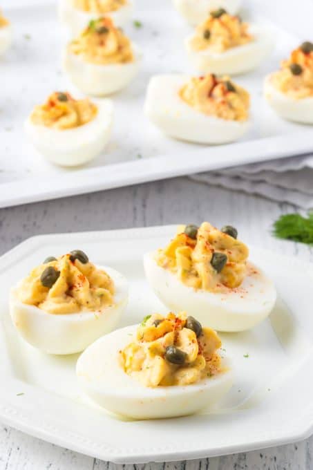 An easy egg appetizer.