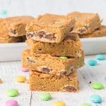 Easter M&M Blondies