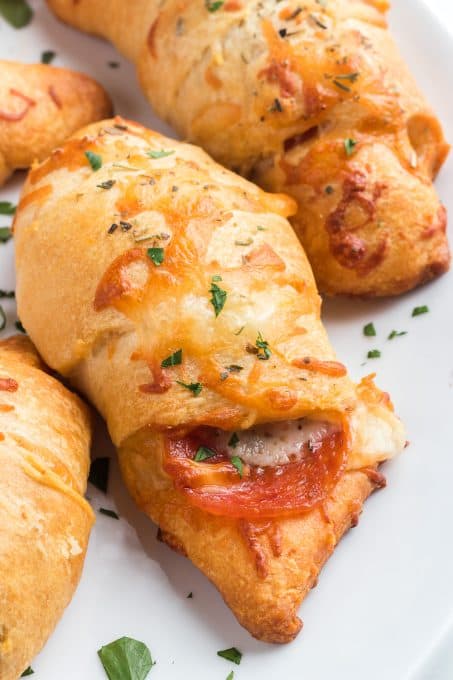 Pepperoni Crescent Rolls