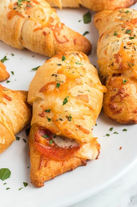 Pepperoni Pizza Crescents