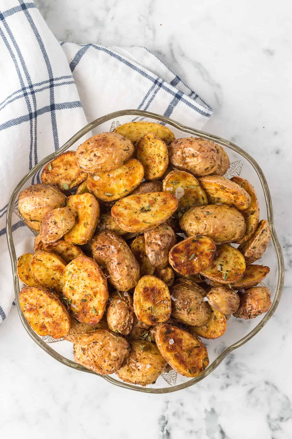 Potatoes made in the air fryer.