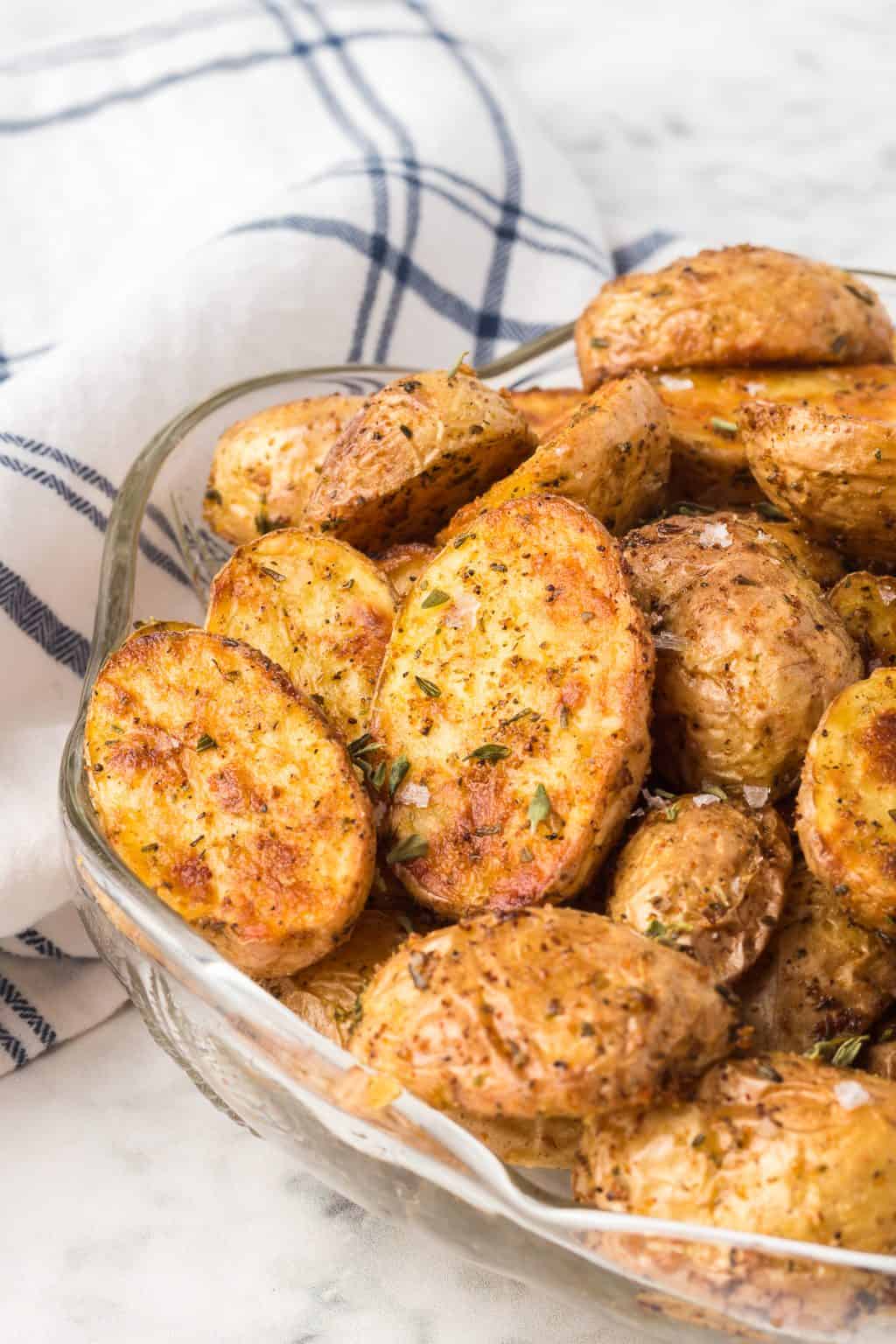 Crispy Air Fryer Baby Potatoes (Easy Side Dish) 365 Days of Baking