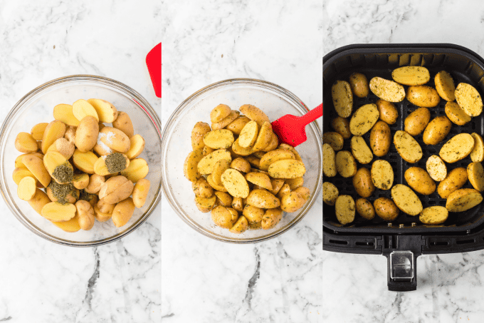 Crispy Air Fryer Small Potatoes - Cooking LSL