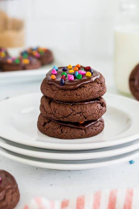 Cosmic Brownie Cookies