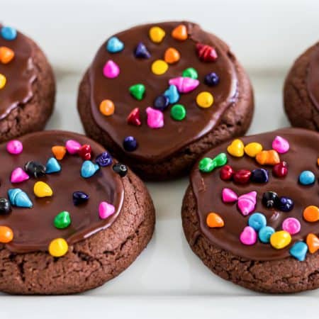 Cosmic Brownie Cookies