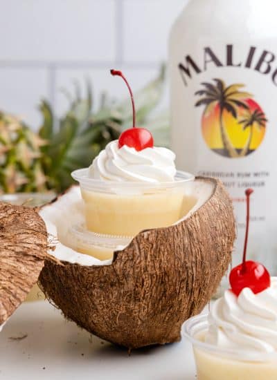 Pina Colada Jello Shots