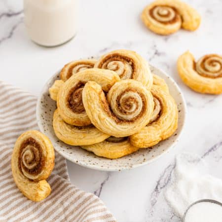 Puff Pastry Cinnamon Swirls