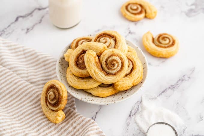 Puff Pastry Cinnamon Swirls
