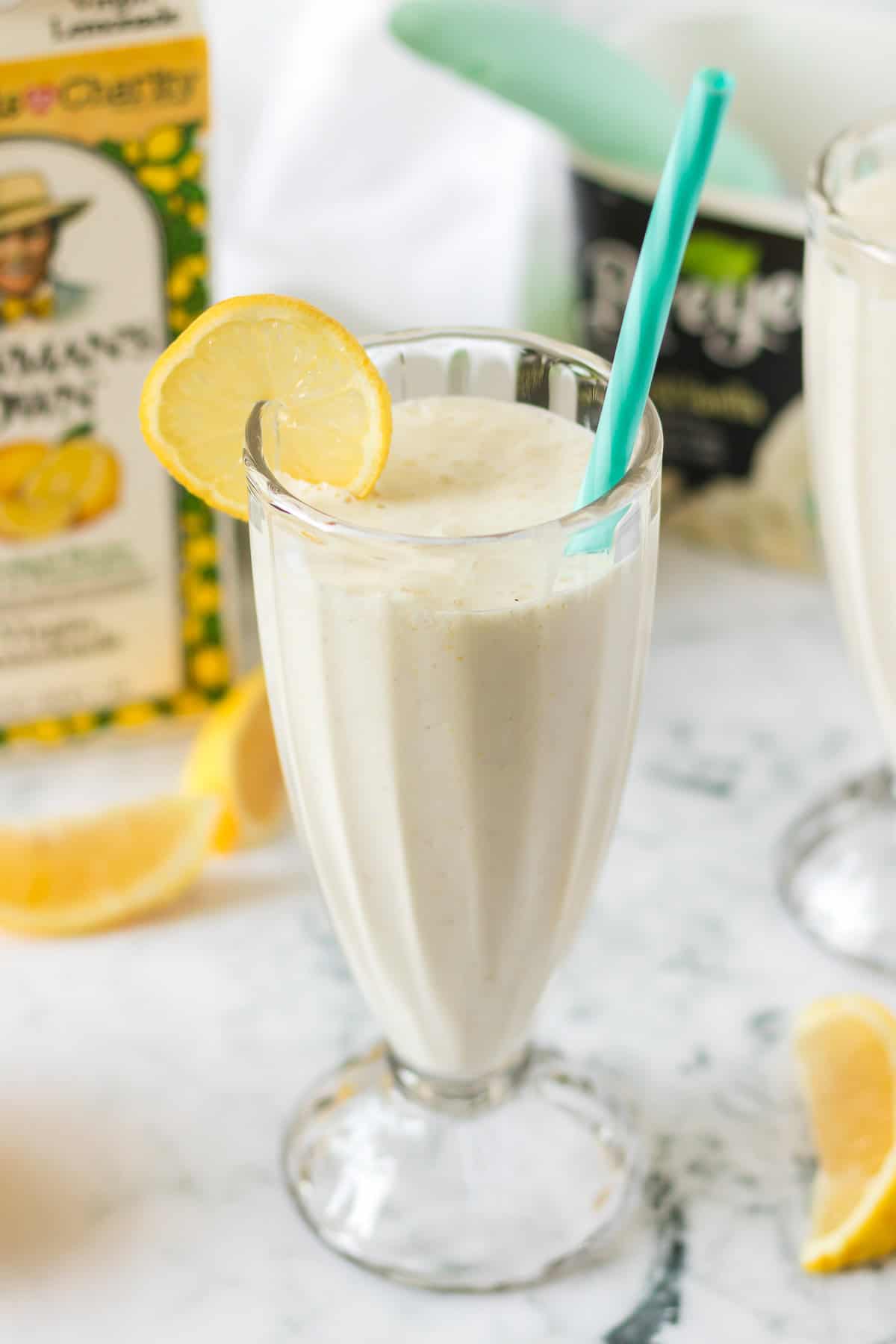 The BEST Copycat Frosted Lemonade