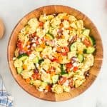 Greek Tortellini Pasta Salad