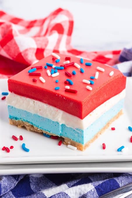 Red, White, and Blue Dream Bars