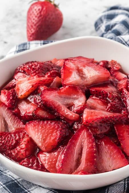 Simple Roasted Strawberries Recipe