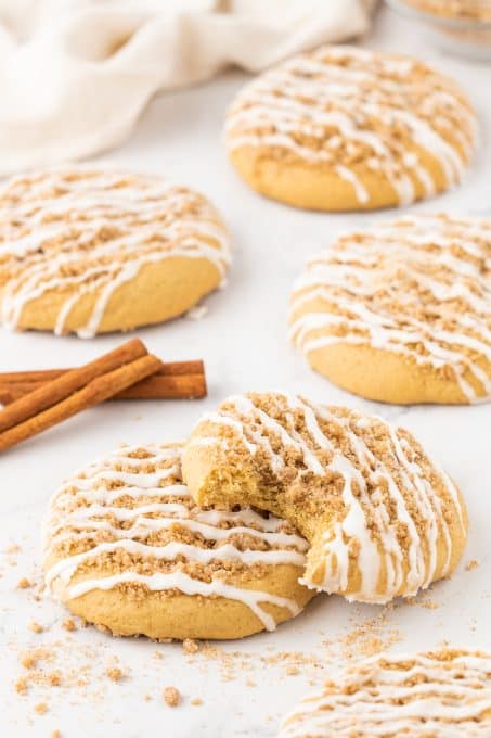 Coffee cake in a cookie!