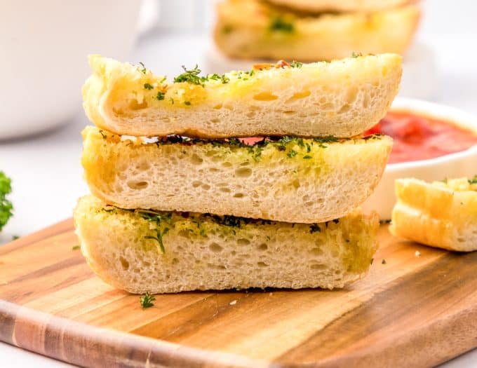 Air Fryer Garlic Bread