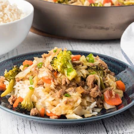 Pork and Cabbage Stir Fry