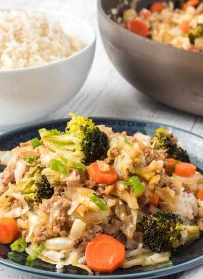 Cabbage and Pork Stir Fry