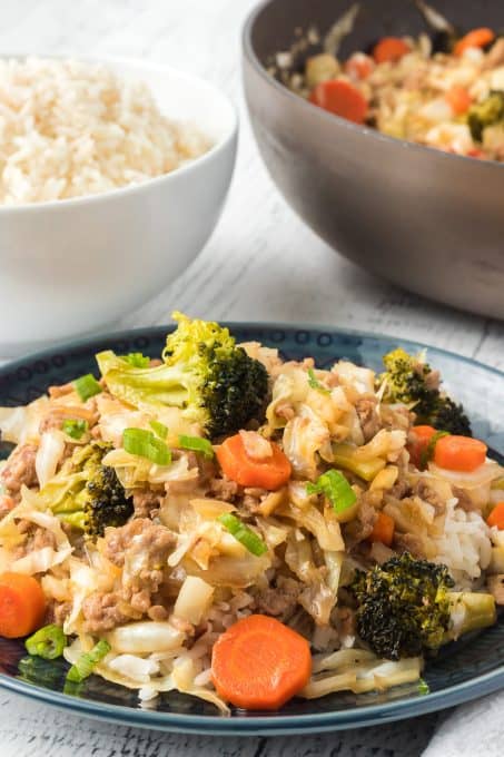 Cabbage and Pork Stir Fry