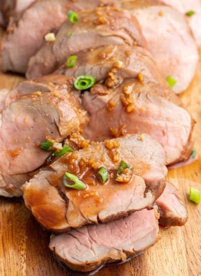 Roasted Pork Tenderloin with Asian Marinade