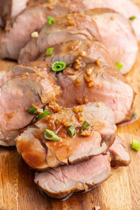 Roasted Pork Tenderloin with Asian Marinade