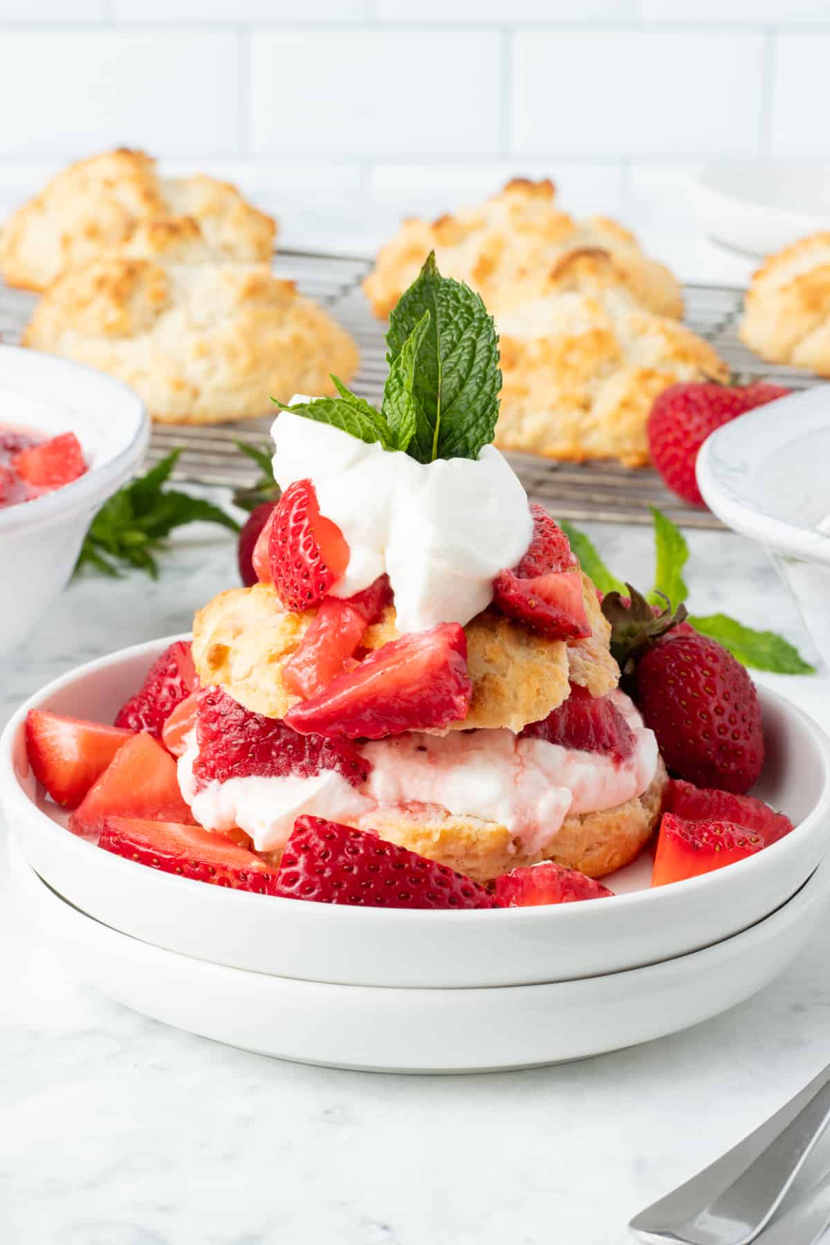 Easy Strawberry Shortcake Recipe 365 Days Of Baking And More