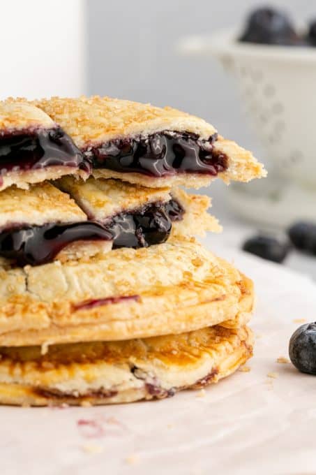 Air Fryer Blueberry Hand Pies