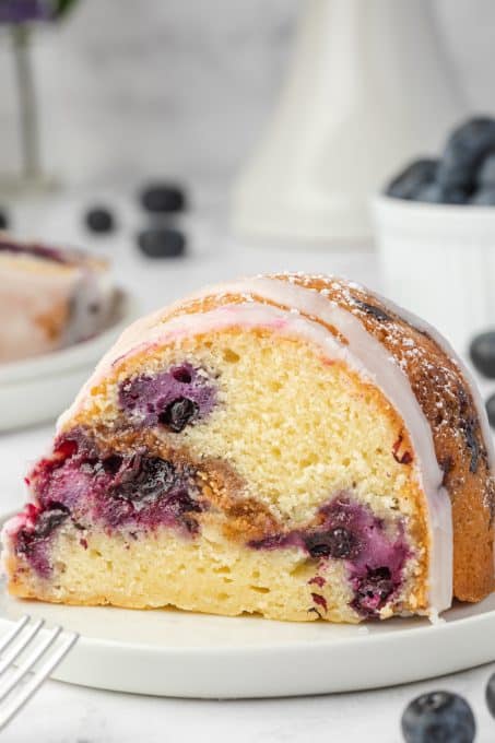 Blueberry Sour Cream Coffee Cake