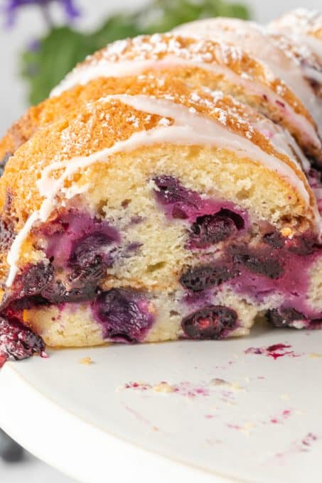 Blueberry Sour Cream Coffee Cake