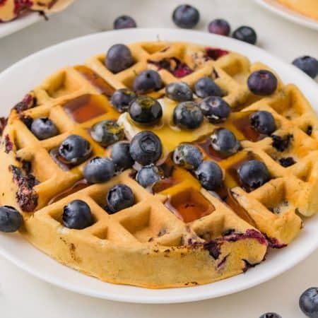 Blueberry Waffles