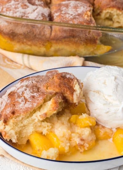 Easy Peach Cobbler Recipe