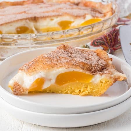 Peaches and Cream Pie