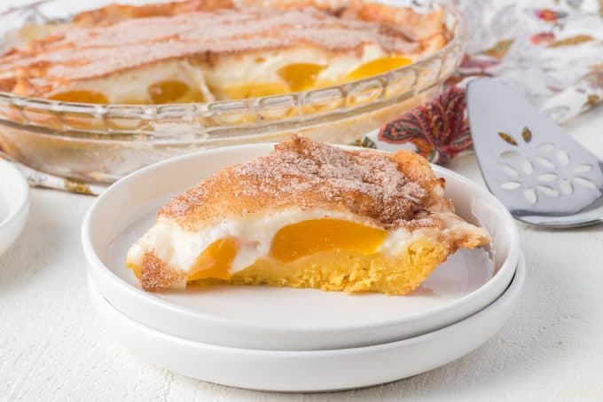 Peaches and Cream Pie